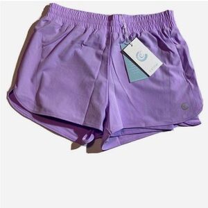 NWT (2PC) 👈CALME By JOHNNY WAS Lilac Light Purple Sports Bra and Running…